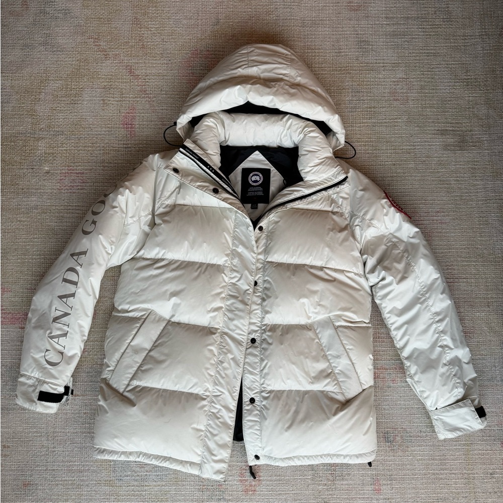 Canada Goose Approach Hooded Jacket Northstar White XS